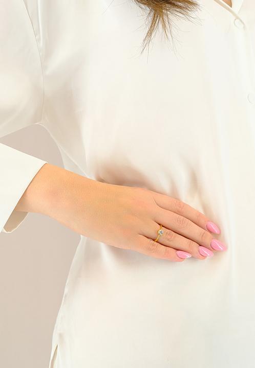 Immagine prodotto Muau Anello (54, Oro 750/18 K)