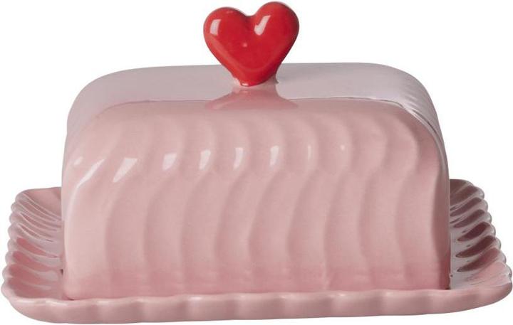 Produktbild Rice Keramik Butterdose - rosa