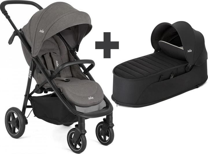 Joie Mytrax Pro Bundle 2-in-1 Set Grey Black Edition