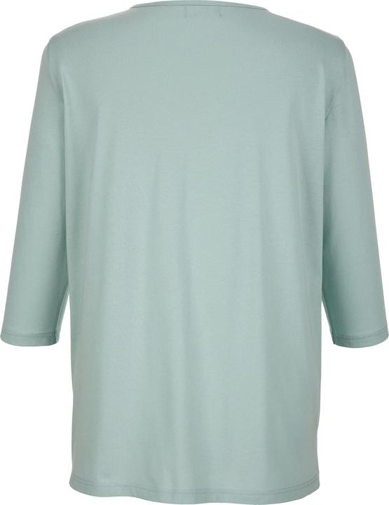 Produktbild Meyermode T-Shirt, Rosen-Motiv, Rundhals, 3/4-Ärmel (42)