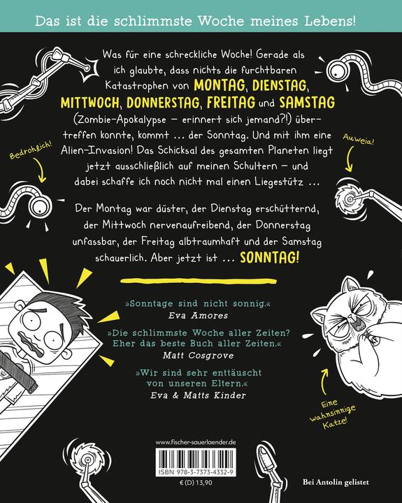 Produktbild Worst Week Ever – Sonntag (Deutsch, Matt Cosgrove, Jan Möller, Eva Amores, 2025)