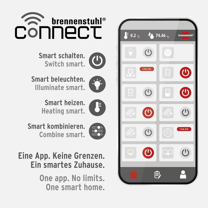 Produktbild Brennenstuhl Wi-Fi Steckdose