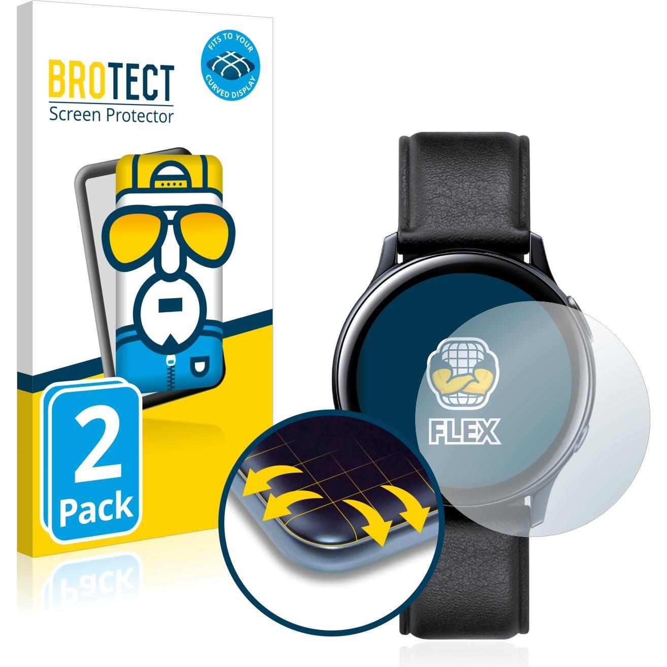 BROTECT Full-Cover Displayschutz, Smartwatch Schutzfolie, Transparent