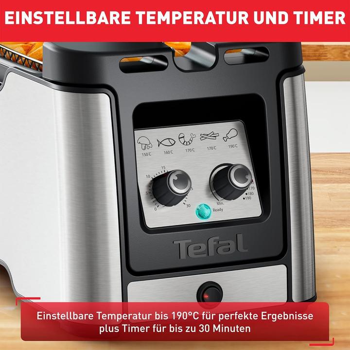 Produktbild Tefal Clear Duo 1.2 kg (FR600D), Silber/Schwarz