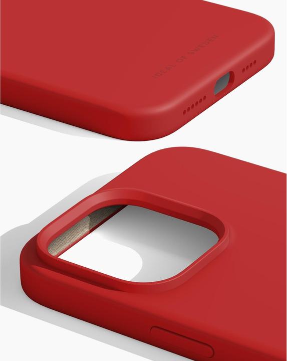 Actual product image iDeal Of Sweden Designer Magsafe Silicone Cover Red (Apple iPhone 14 Pro Max)