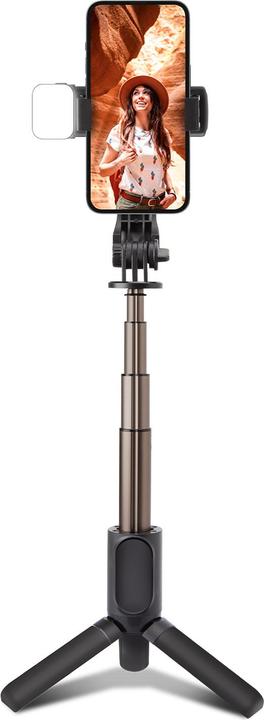Produktbild SBS Selfie stick med tripod og LED lys