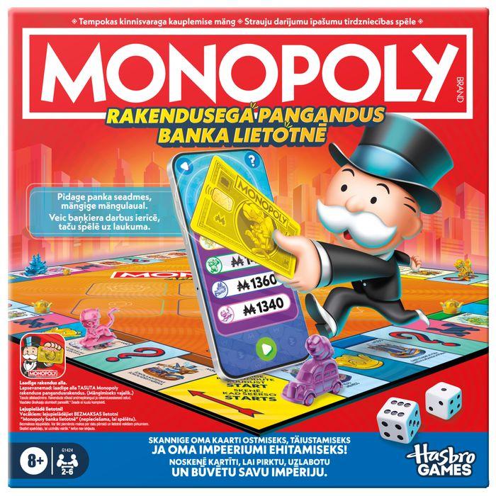 Produktbild Monopoly HAS MON Board game App Banking, EST/LAT (Estnisch, Lettisch)