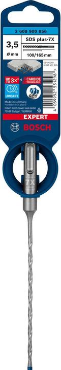 Produktbild Bosch Professional Zubehör EXPERT SDS plus-7X Hammerbohrer, 3,5 x 100 x 165 mm (3.5 Millimeter)