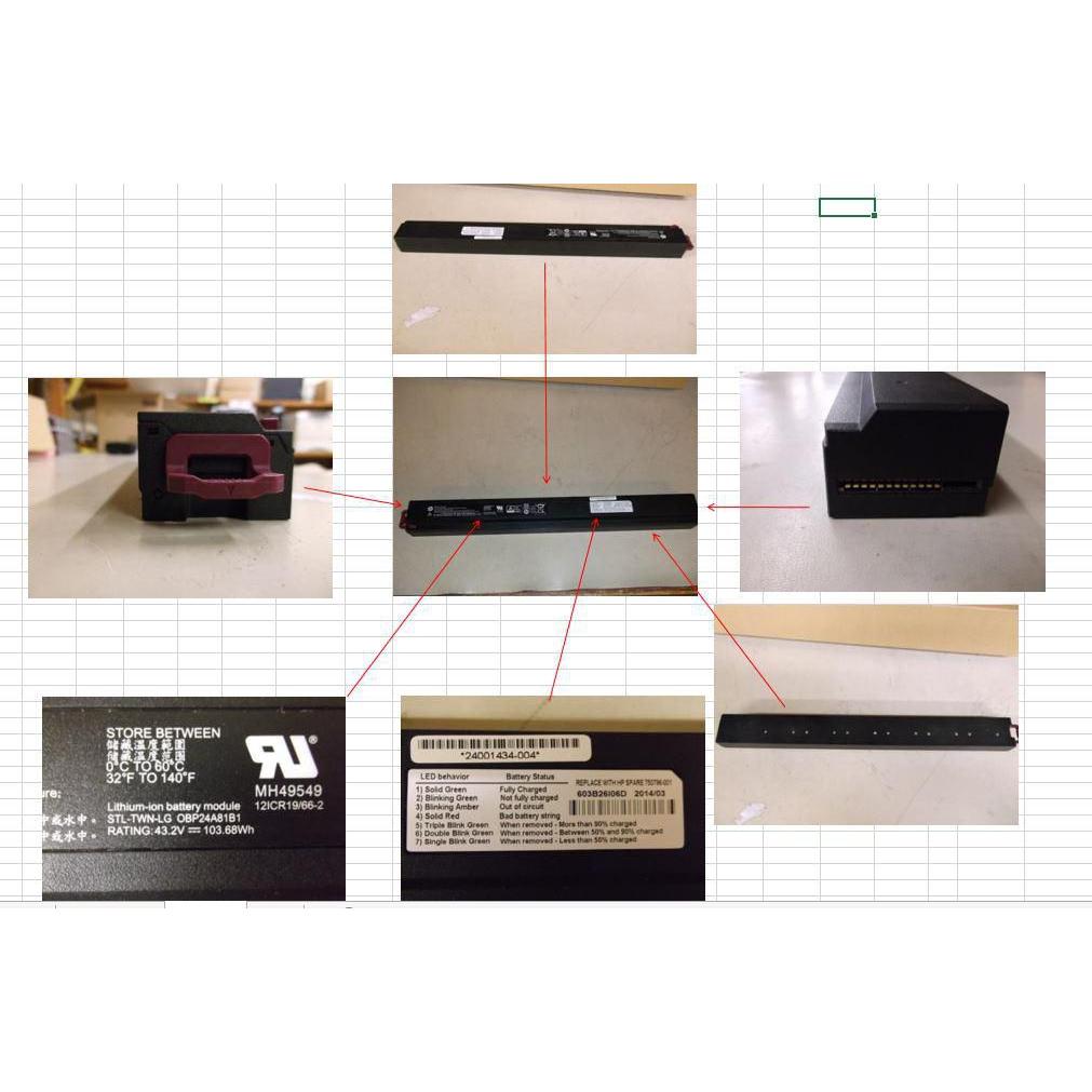 Thumbnail - HPE Sngl Bat Mod Df Ups 1u Liion, Notebook Akku