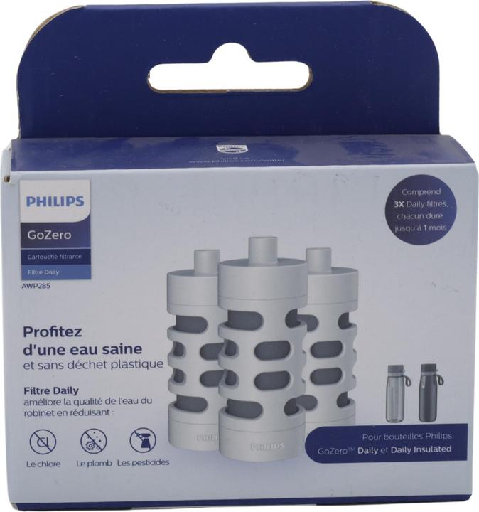 Actual product image Philips Replaceable filter GoZero Daily AWP285 (3x)