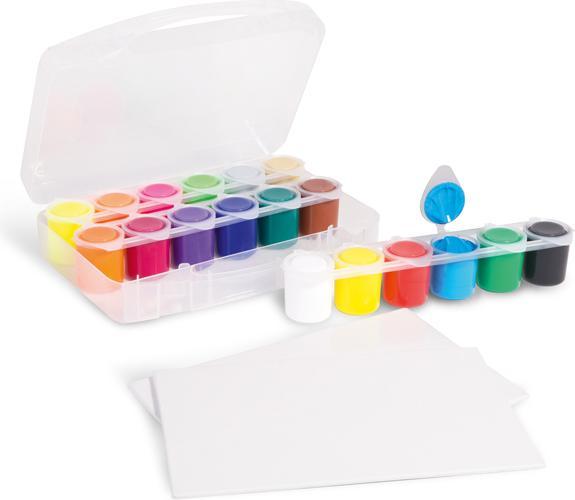 Actual product image Morocolor Acrylic paint Primo 25ml 004095 ass. 18 piece (25 ml)