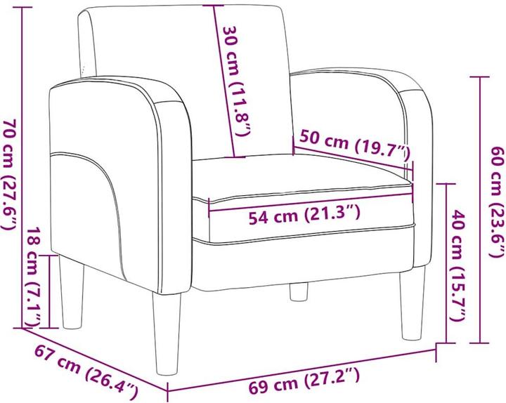 Immagine prodotto vidaXL Sessel