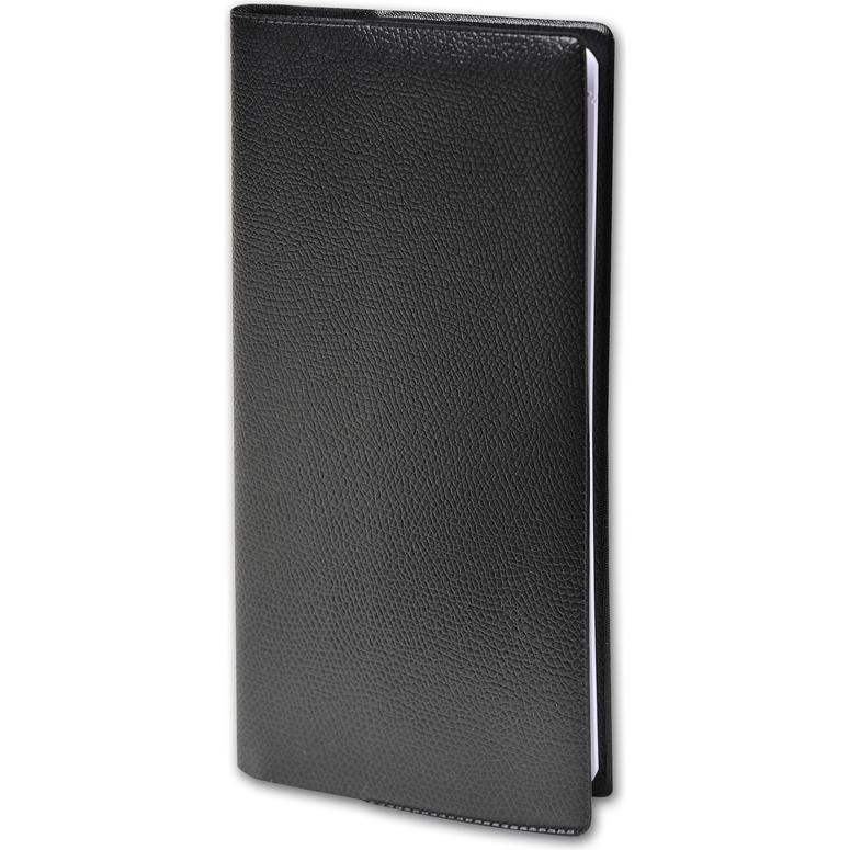 Quo Vadis, Agenda, Planital ms.Imp. 2021 QV422098 schwarz, 1W/2S, 8.8x17cm (A6, Niederländisch, Englisch)