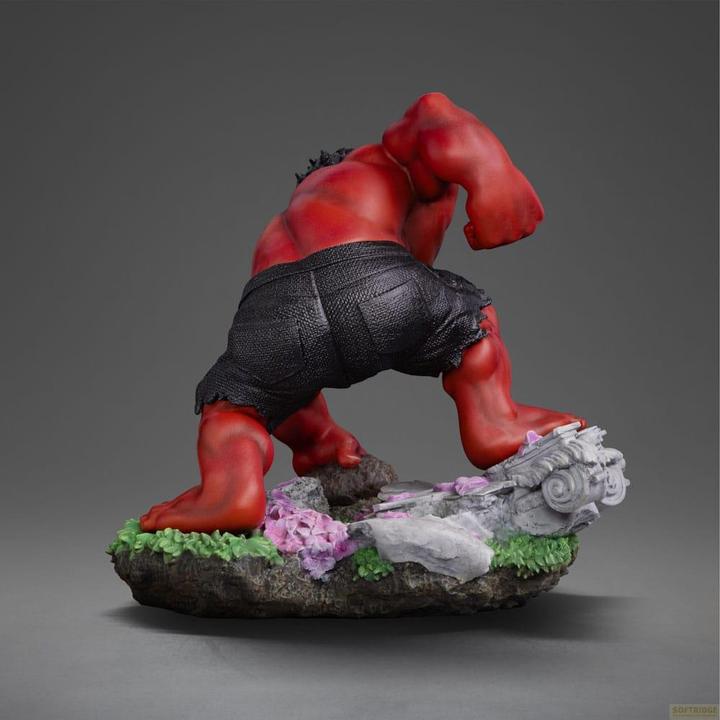 Produktbild Iron Studios Captain America 4 Mini Co. PVC Figur Red Hulk 16 cm
