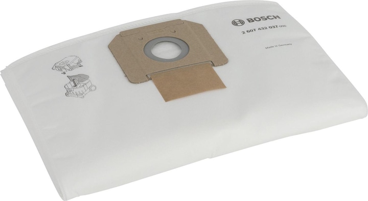 Bosch Professional Zubehör Sacs filtrants en non-tissé pour GAS 35 L AFC GAS 35 L SFC+ GAS 35 M AFC