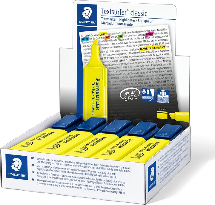 Produktbild Staedtler TEXTSURFER CLASSIC 364 - Textmarker (1x)