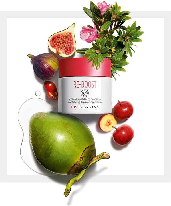 Produktbild MyClarins RE-BOOST Matifying Hydrating Cream (50 ml, Tagescreme)