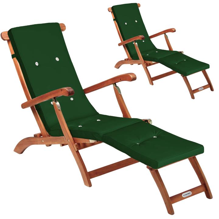 Produktbild Casaria Sonnenliege inkl. Auflage (169 cm)