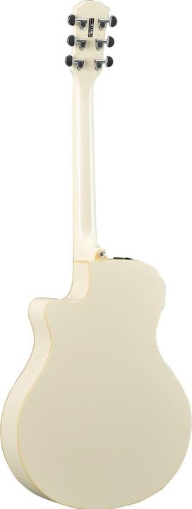 Image du produit Yamaha APX-600 Electro-Acoustic Guitar, Vintage White (Guitare occidentale, Cadre et manche : bois de résonance Touche : bois de rose, Table d'harmonie : Fond en épicéa)