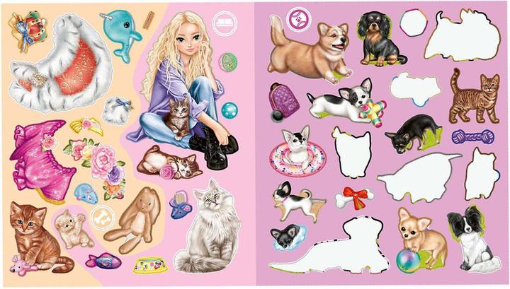 Immagine prodotto Magni DEPESCHE TOPModel Stickerworld KITTY e DOGGY