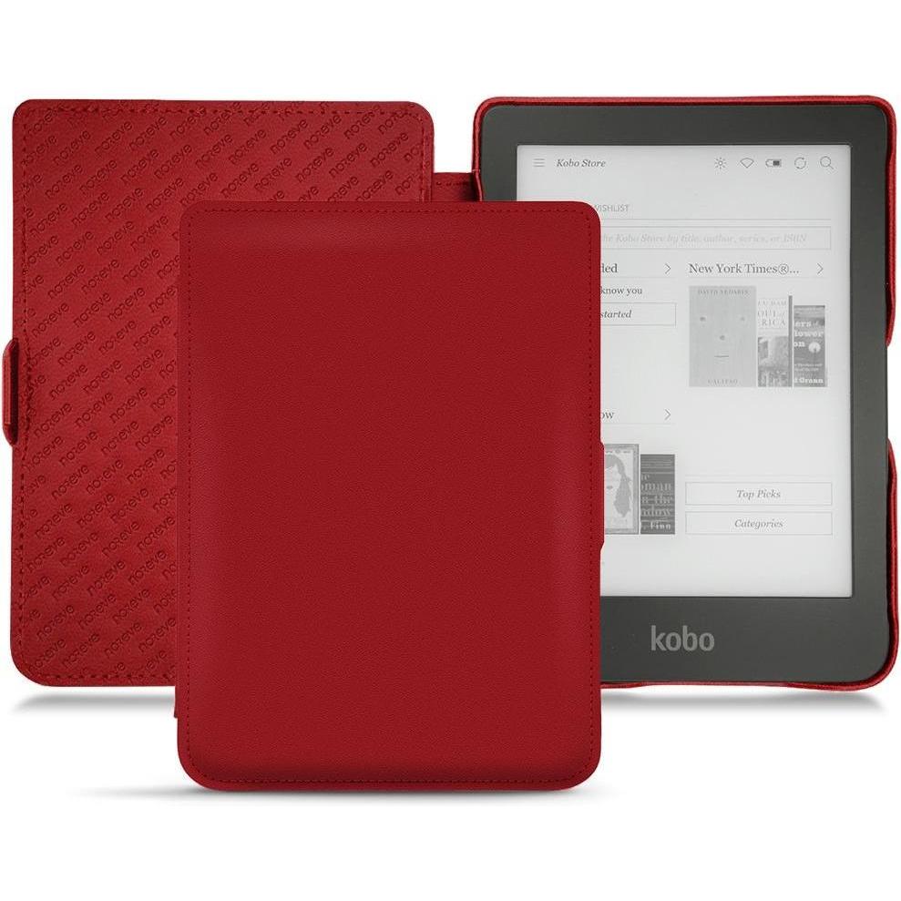 Thumbnail - Noreve Lederschutzhülle horizontal (Clara HD), eReader Zubehör, Rot