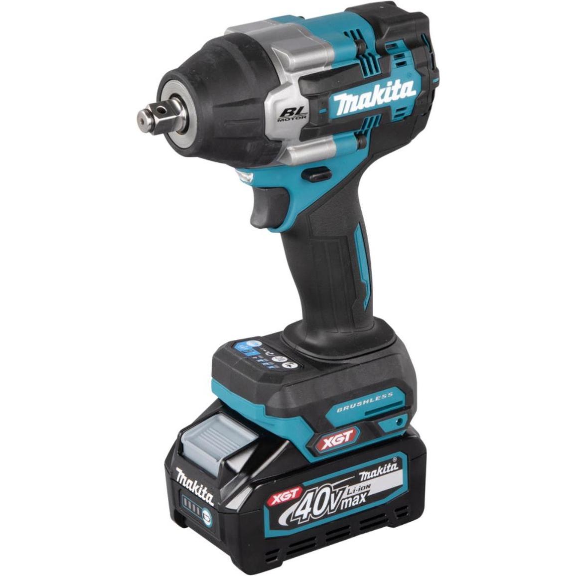 Makita, Bohrmaschine + Akkuschrauber, TW007GM201 (Akkubetrieb)