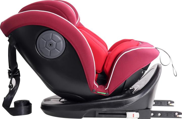 Actual product image BabyGo Nova2 red (Baby car seat, ECE R129/i-Size Standard)