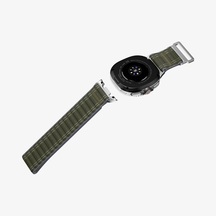 Produktbild Spigen - WBF0 - Samsung Galaxy Watch8 40mm/Watch8 44mm/Watch8 Classic - Green (20 mm, 22 mm, 46 mm, Fabric, Nylon)