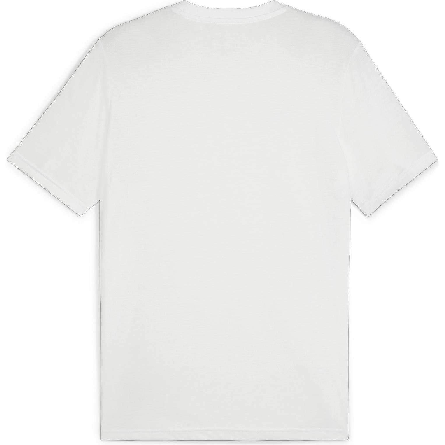 Thumbnail - Puma, Herren, Sportshirt, teamFINAL Casuals Tee (M), Weiss, M
