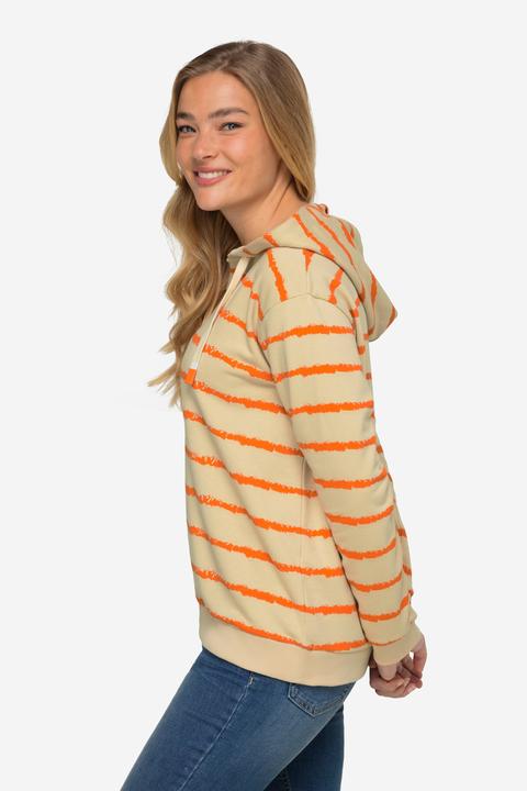 Actual product image Laurasøn Striped Hooded Hoodie (M)
