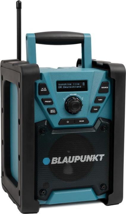 Produktbild Blaupunkt Baustellenradio mit DAB+ und Bluetooth | BSR 200 (DAB+, FM, Bluetooth)