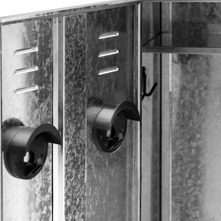 Actual product image Wiesenfield Saddle Locker - 60 x 60 x 150 cm - steel (galvanised) (60 cm, 150 cm)