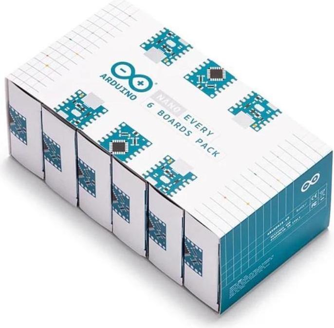 Image du produit Arduino ABX00028-6P - Nano Every - Pack 6