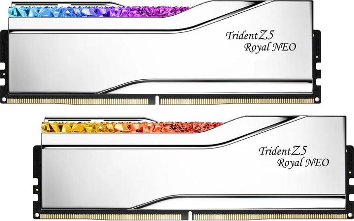 Produktbild G.Skill TRIDENT Z5 ROYAL RGB DDR5 2X32GB 6000MHZ CL28 NEO F5-6000J2836G32GX2-TR5NS (2 x 32GB, 6000 MHz, DDR5-RAM)