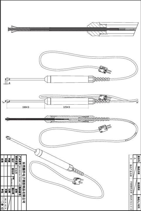 Produktbild Voltcraft Oberflächenfühler K-Typ TP-207
