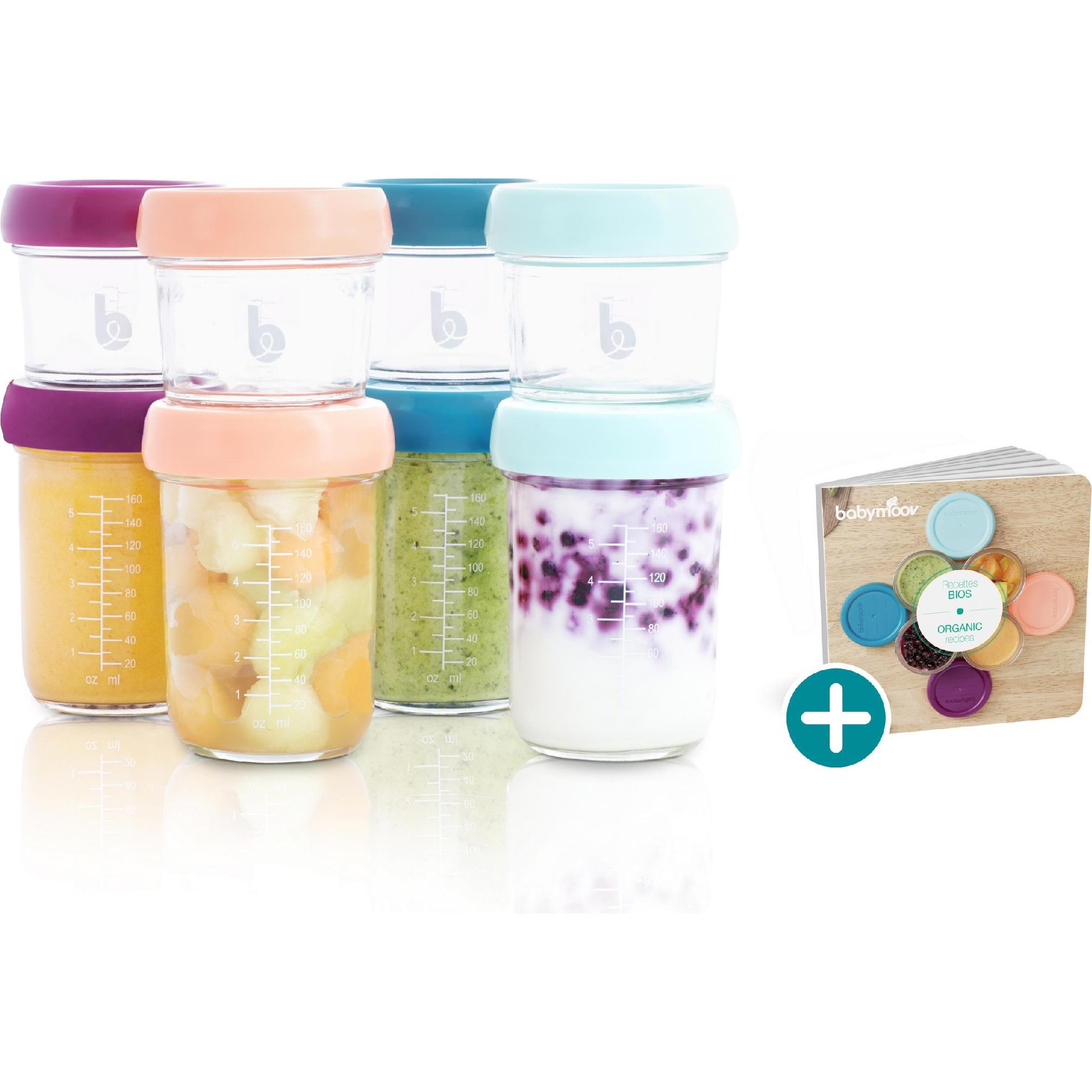 Babymoov, Babynahrungsbehälter, Babybols + Rezeptbuch