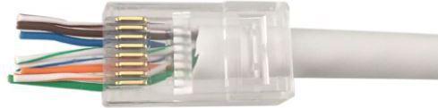 Produktbild MicroConnect Modular EZ Plug RJ45 8P8C CAT6 (F/UTP, CAT6)