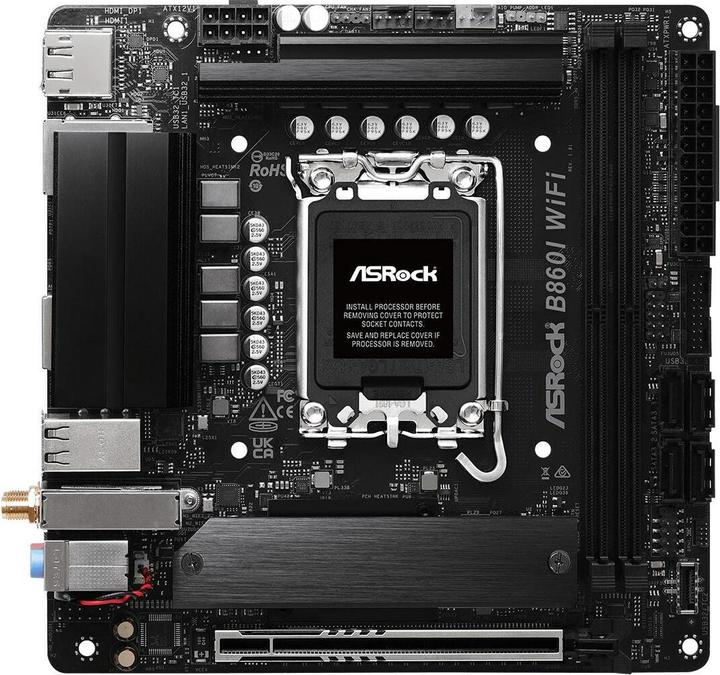 Produktbild AsRock B860I WiFi (LGA 1851, Intel B860, Mini-ITX)