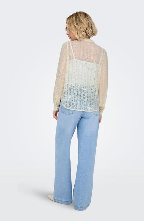 Produktbild Only Normal geschnitten Hemdkragen Ärmelbündchen mit Knopf Hemd Hemd (S)