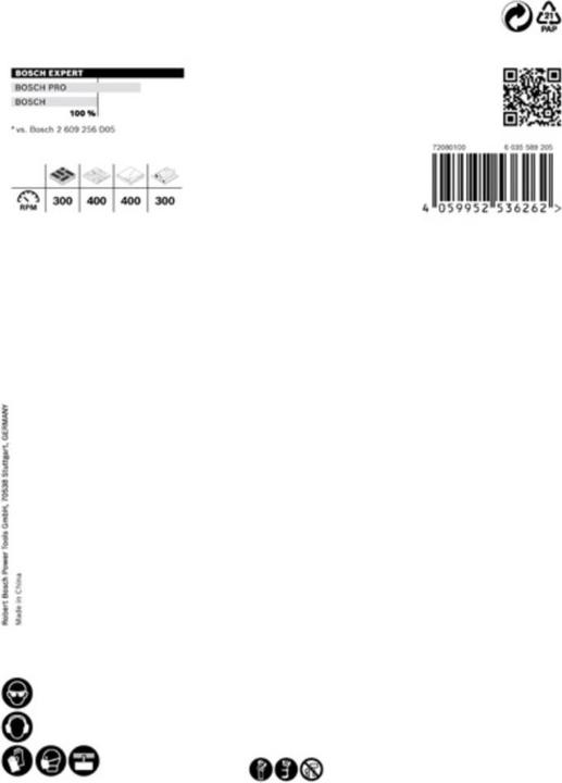 Produktbild Bosch Professional Zubehör EXPERT Construction Material Lochsäge, 102 x 60 mm (102 mm)