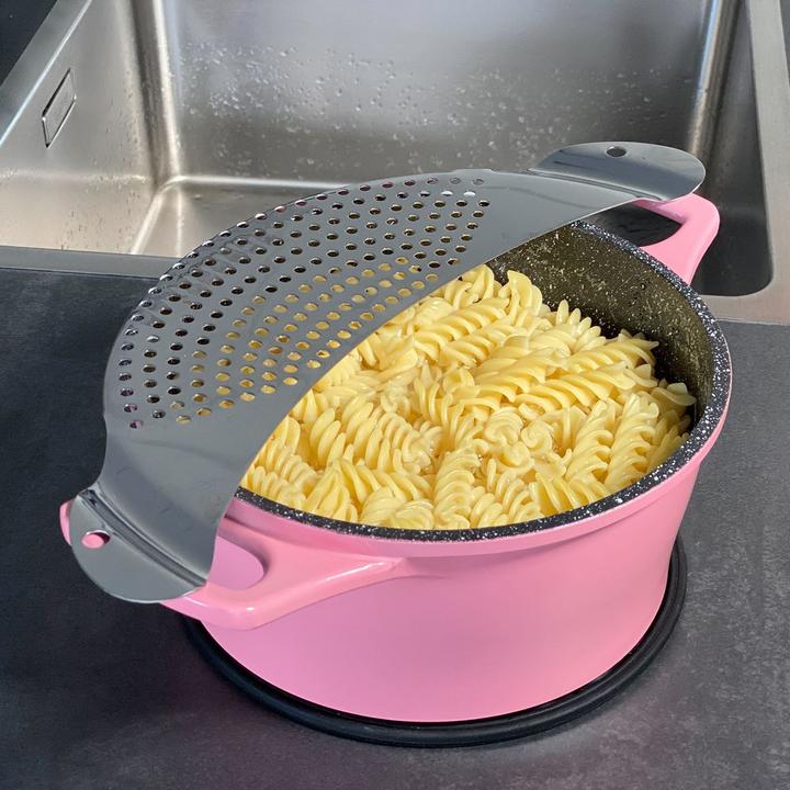 Produktbild Intirilife Topfsieb Nudelsieb Halbmond