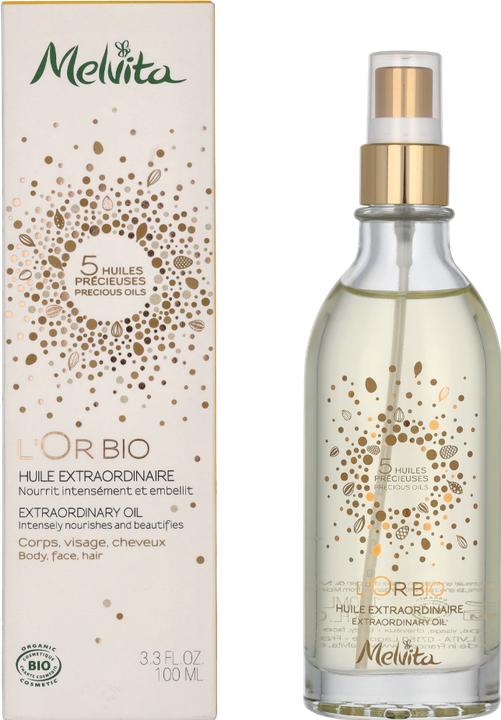 Produktbild Melvita BIO-Trockenöl Extraordinaire für Gesicht, Körper & Haar - 100ml - (Körperöl, 100 ml)