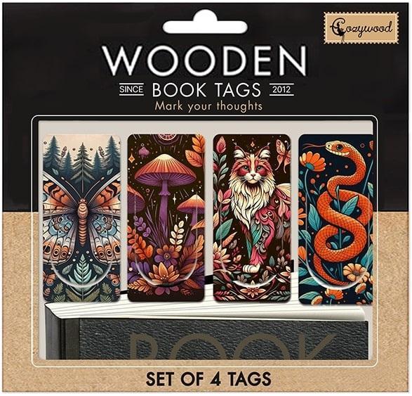 Actual product image Cozywood Lesezeichen aus Holz für das Zauberbuch