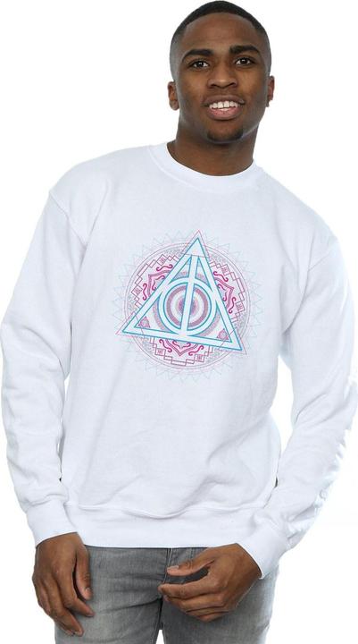 Image du produit - Sweat NEON DEATHLY HALLOWS - Homme (3XL)