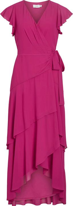 Image du produit Vila VIURA Maxi Kleid mit V-Ausschnitt (40)