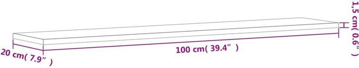 Produktbild vidaXL Wandregal