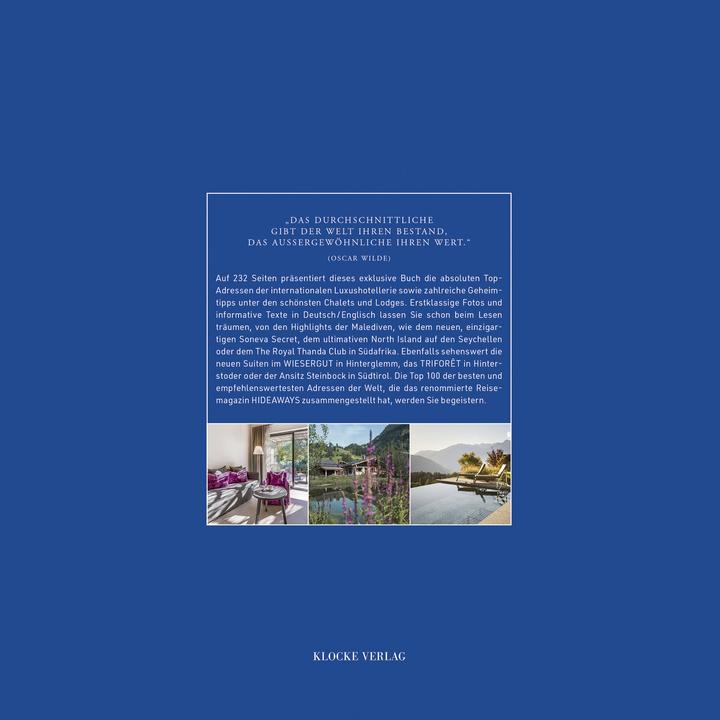 Produktbild Hideaways Hotels 2024/2025 (Deutsch, Englisch, Gabriele Isringhausen, Andrea Bala, Anna-Lena Eswein, Günter Standl, Ydo Sol, 2024)