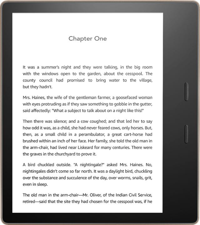 Immagine prodotto Amazon Kindle Oasis (7", 32 GB, Oro)