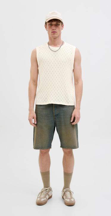 Produktbild Jack & Jones Einfarbig Gestricktes T-Shirt Gestricktes T-Shirt (M)