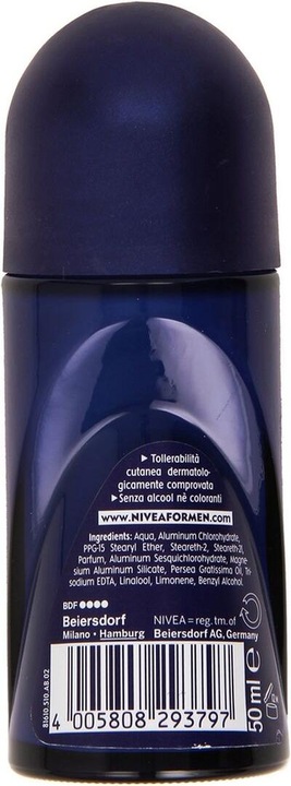 Actual product image NIVEA MEN DRY IMPACT deo roll-on 50 ml (Roll-on, 50 ml)